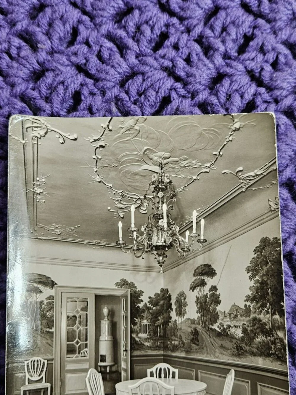 Lubeck Germany Schabbelhaus Landscape Room Postcard